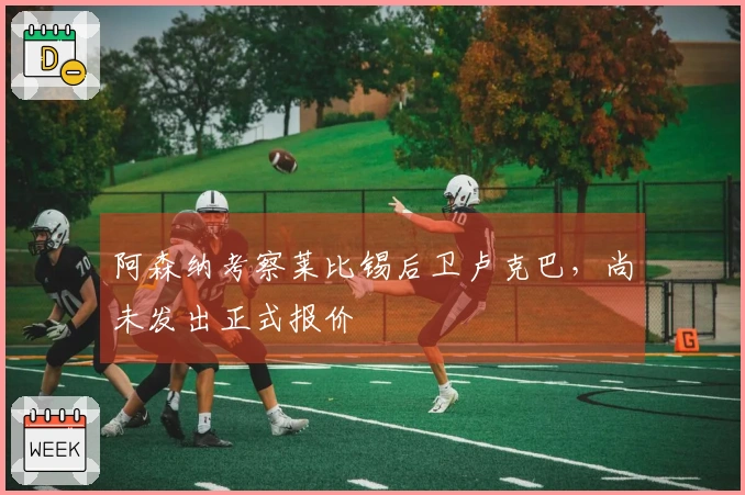 阿森纳考察莱比锡后卫卢克巴，尚未发出正式报价